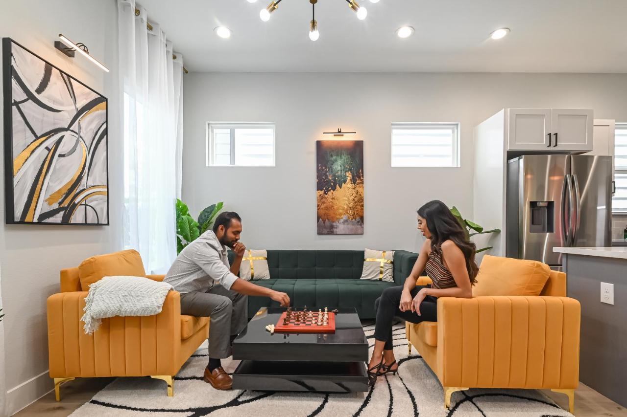 Elegant 3Br Haven- Games, Luxury & Lush Garden Villa Houston Bagian luar foto